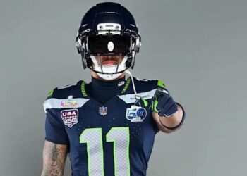 SHOCKING Super Bowl LX Unis: All-White Pats vs All-Navy Hawks!