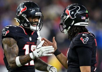 Nico Collins DEFENDS Stroud After Playoff Meltdown: 'He's a BALLER!'